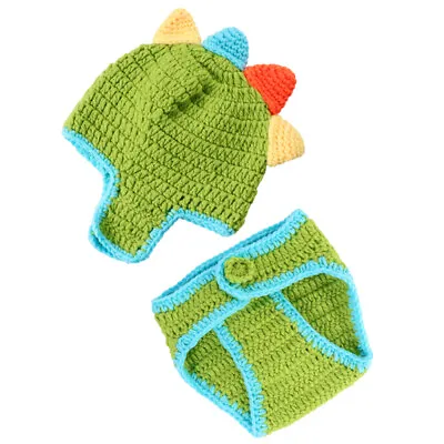  Newborn Clothes Girl Baby Hundred Days Photo Props Knitwear Weave • £7.11