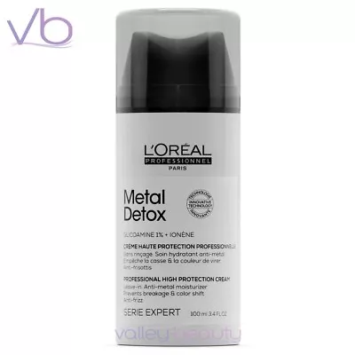 L'OREAL Serie Expert Metal Detox Cream | High Protection Leave-in Protector • $35