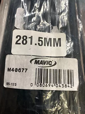 New MAVIC Ksyrium SSC SL 1999-2003 FRONT 281.5mm SPOKE Black M40677 One Spoke • $15