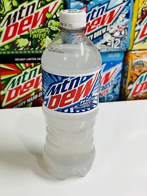 Mountain Dew Whiteout Full Sealed 20oz Bottle - Rare & Discontinued !! • $39.99
