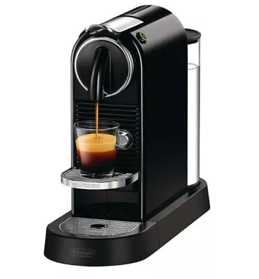 Brand New  De'Longhi Nespresso Citiz Capsule Coffee Machine Black EN167B • $195