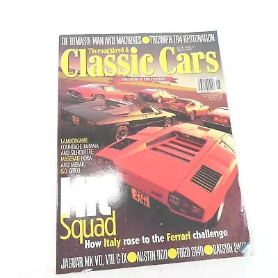 Vintage August 1997 Thoroughbred & Classic Car Single Issue Magazine Sports Cars • $10.48