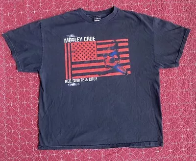 Vintage 2005 Motley Cute Red White & Cure Shirt Winterland Tag Size XL Band Tee • $35