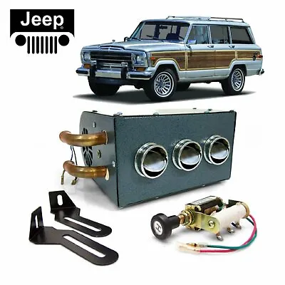 $138.99 • Buy  Willys-Overland Underdash Cab Heater Box Assembly Copper Fittings 12V CJ-3b