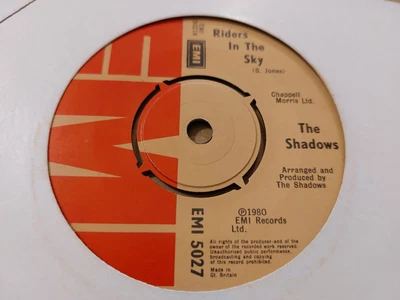 £4.99 • Buy The Shadows * Riders In The Sky * 7  Single 1980 Excellent