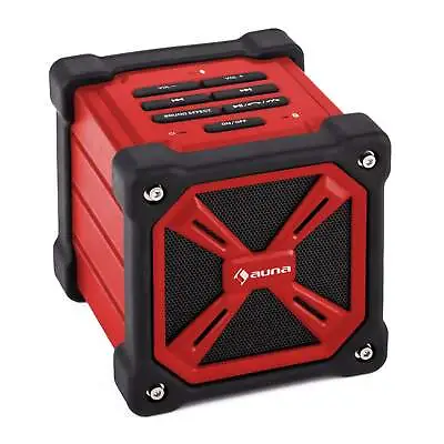 New Portable Bluetooth Wireless Speaker Cube Iphone Handsfree Ipad Mp3 Aux - Red • £35.99