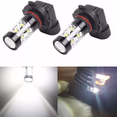 Fog Lights For Ford F150 2002 - 2016 Super Bright 80W Cree LED Bulbs H10 9145  • $10.38