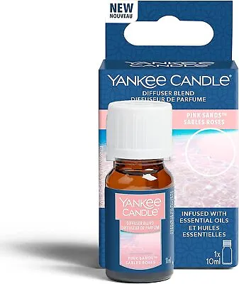 Yankee Candle Ultrasonic Aroma Diffuser Oil  Pink Sands Diffuser Refill  10ml • £7.84