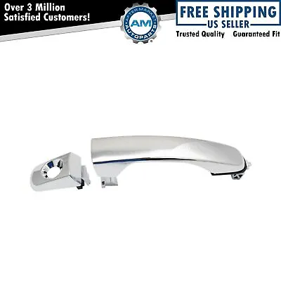 Front Exterior Outside Chrome Door Handle LH Driver Side For Equinox Malibu • $25.99
