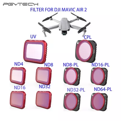 $45.95 • Buy   PGYTECH UV CPL ND Camera Lens Filter For DJI Mavic Air 2 Drone Accessories