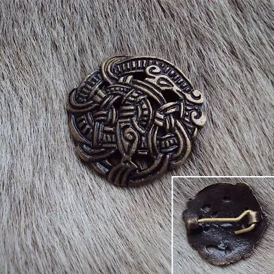 £6 • Buy Celtic Viking Greiftier Pin Brooch Perfect For LARP Re-Enactment Stage & Costume