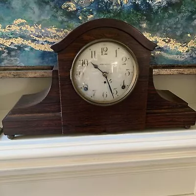Vintage Seth Thomas Mechanical Mantle Clock Runs • $40