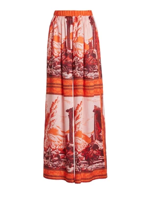 $120.75 • Buy Staud The Ionic Pant In Nectarine Tapestry Size M L