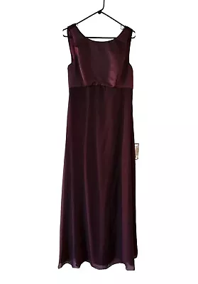 NWT Adrianna By Rachel Kaye Vintage Dress Women's Size 12 Purple Sleeveless • $19