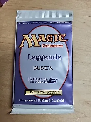 Mtg Legends Sealed Booster Pack - Italian - Magic The Gathering • $200