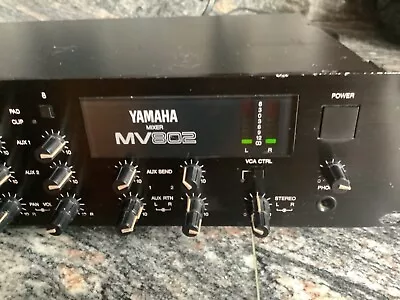 Yamaha MV802 8 Channel Mixer W/FX Sends & Returns GREAT & CLEAN Sound • $109.99