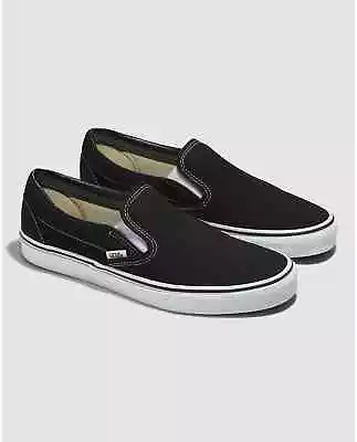 Vans Classic Slip-on Black Skate Shoe Brand New In Box Unisex • $35