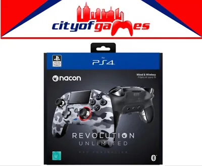 $229.95 • Buy Nacon Revolution Unlimited Pro Camo Grey Controller For PS4 Brand New