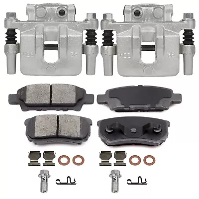 2x Rear Brake Calipers For 2008-14 Dodge Avenger With Brackets Pads & Brake Set • $79.98