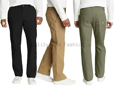 Eddie Bauer Men’s Durable Two-Way Stretch Canvas Utility Pant Camping Work Pants • $28.99