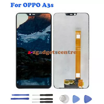For Oppo A3s 6.2'' LCD Display Touch Screen Digitizer Assembly Black Replacement • $18.69