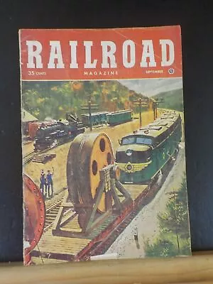 Railroad Magazine 1951 Sept Erie MP O-K Line  Land Grant Legend • $6