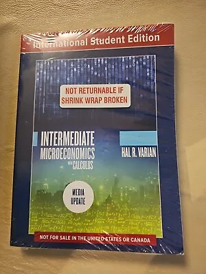 Intermediate Microeconomics With Calculus International Student Edition Book • £35