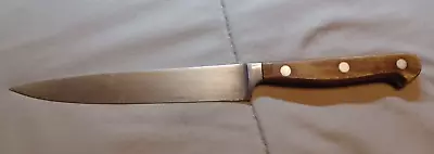 J.a. Henckels Knife 31360-160 6  Carving Slicing Utility Knife Wood Handle • $17.99