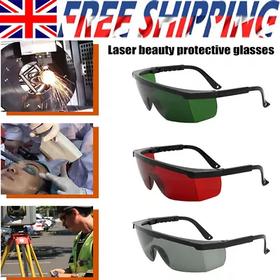 Safety Glasses Goggles Eyepatch LED Light Therapy For Patients In Infrared IPL • £5.93