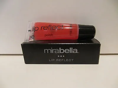 Mirabella Beauty * Polish * Lip Reflect Lipgloss Full Size .03 Oz NEW • $10.59