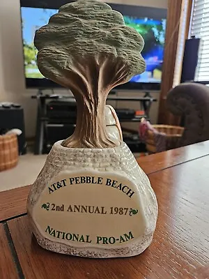 Vintage 1987 AT&T Pebble Beach Decanter With Stopper Seal Unbroken. 614/1000 • $300