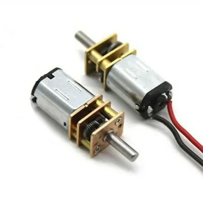 5x Mini N20 Gear Motor DC 3V-6V Slow Speed Full Metal Gearbox DIY Robot Car Tool • $8.92