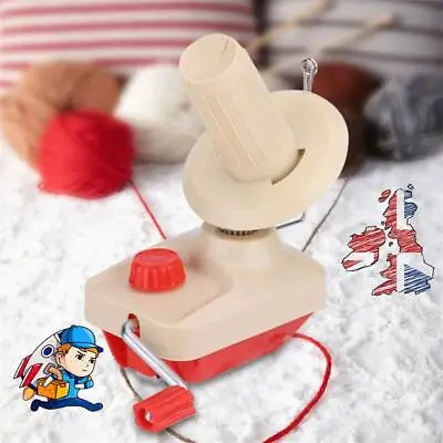 £16.99 • Buy Hand Operated Knitting Roll String Yarn Fiber Wool Thread Ball Winder Holder 1PC