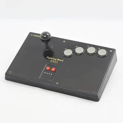 £147.62 • Buy HORI FIGHTING STICK NEO HNS-07 Neo GEO Controller Tested Game SNK Ref 2201