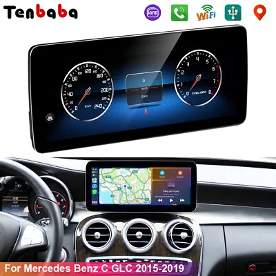 Fit For Mercedes Benz C GLC 2015-2019 Touch Screen 10.33'' Car GPS Stereo Player • $364.46