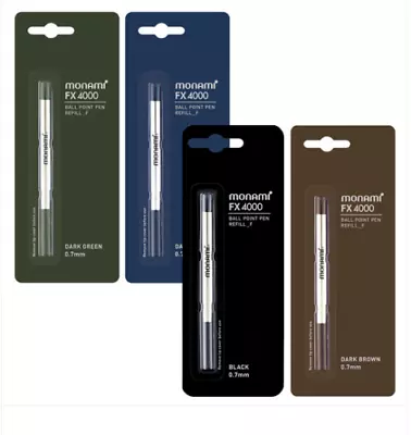 MONAMI FX-4000 153 Ballpoint Pen Refill 0.7mm / 1.0 Mm • $10.80