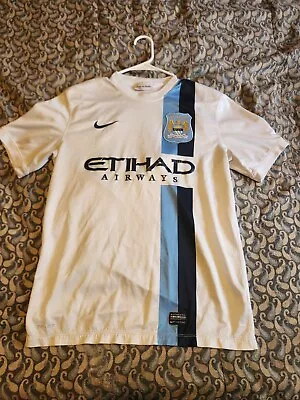 Manchester City 2013/2014 Rare Third Soccer Jersey Size M • $120