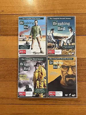 Breaking Bad Complete Seasons 1-4 DVD SETS • $12.75