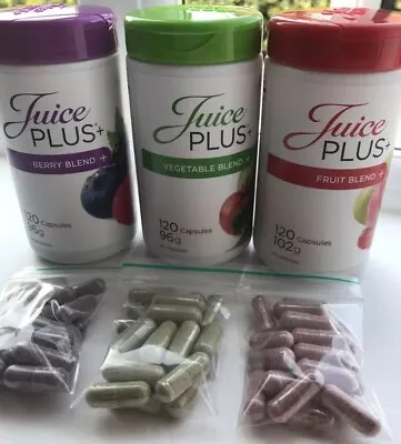 £21.99 • Buy Juice Plus 60 Capsules 20 X🍒Berry, 20 X🍎Fruit, 20 C🥬Veg, Dated NEW STOCK 2023