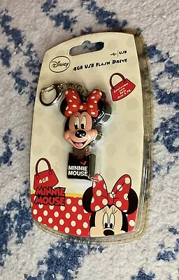 Disney - USB Flash Drive - Minnie Mouse - 4GB - New Sealed! • $12.95