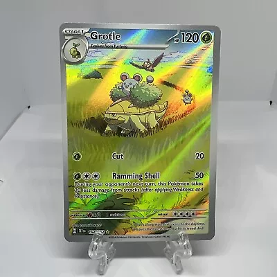 Pokémon TCG Grotle 164/162 Temporal Forces  Holo Illustration Rare- Near Mint • $2.75