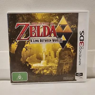 Nintendo 3DS 2DS The Legend Of Zelda A Link Between Worlds AU Release • $99.99