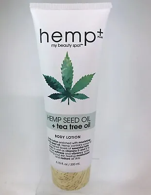 Hemp +Plus My Beauty Spot Hemp Seed Oil + Tea Tree Oil Body Lotion 6.76 Fl. Oz • $15