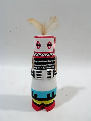 Old 1960s ROUTE 66 New Mexico KACHINA DOLL Hopi Guard POOLEY Fred Harvey Tourist • $49.99