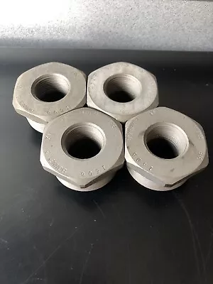 Lot Of 4-ANVIL 2  X 1  MNPT X FNPT Forged Steel Hex Bushing Class 6000 • $50