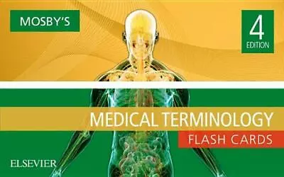 Mosby's Medical Terminology Flash Cards Mosby 9780323483124 • $16.58