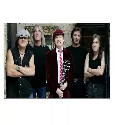 #13 Poster Inspired By ACDC Australian Rock Band Photo Music Star Picture Print • £3.99