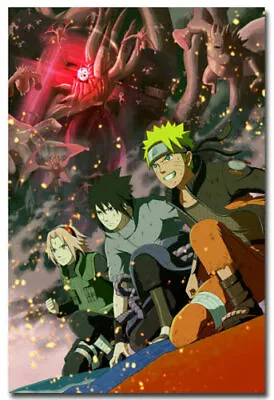 20A31 BORUTO Naturo The Movie Uchiha Sasuke Art Poster Silk Deco 12x18 24x36 • $5.03