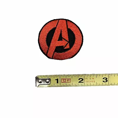 Black/Red 1 3/4” Marvel’s Avengers Iron On Patch • $2.79