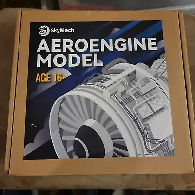 1/20 TR900 Mechi Mini Aero Turbofan Engineman Aircraft Engine Model Kits • $225.99